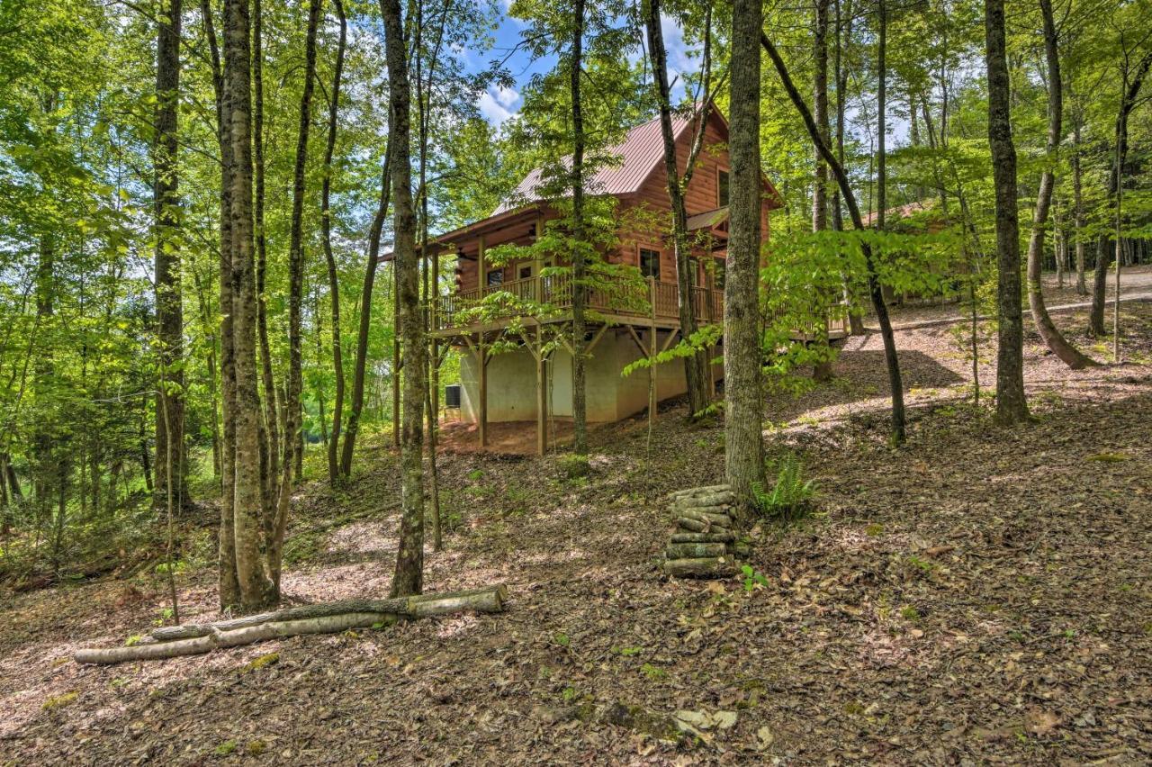 Murphy Cabin With Spacious Deck And Forest Views! Kültér fotó